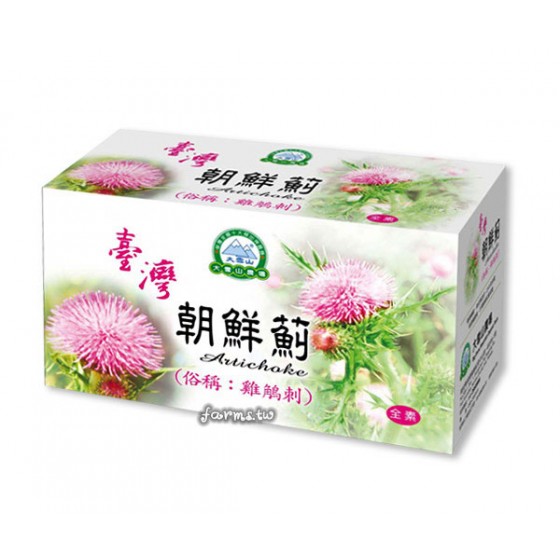 [大雪山農場] 台灣朝鮮薊茶包(雞鵤刺茶包)(雞角刺茶包)30包*1盒