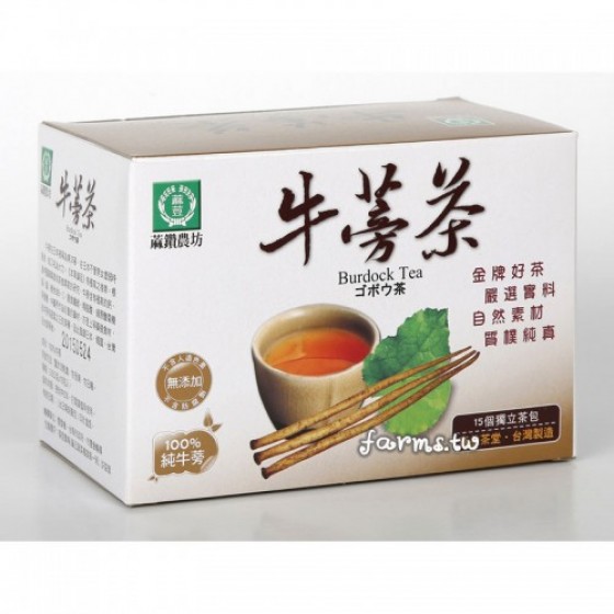 [蔴鑽農坊]經典金牌牛蒡茶-袋茶(3.5公克x15包)